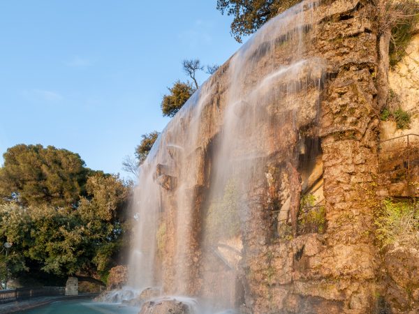 Waterfall in Parc de la Colline du Chateau - Nice, France; Shutterstock ID 129249326; PO: 1065600; Job: job; Client: 上海携程商务有限公司; Other: other