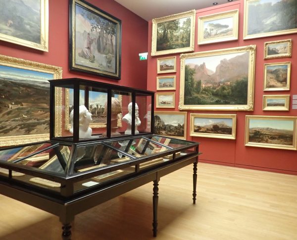 Scénographie des salles d'exposition de peintures du Musée Granet à Aix-en-Provence